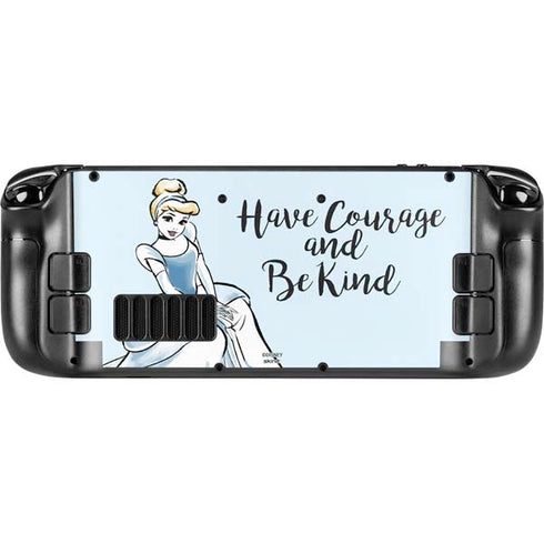Disney Princess Cinderella Have Courage and Be Kind Art Steam Deck Handheld Gaming Computer Skin